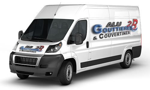 Le camion-atelier Alu Gouttières 2B, profileuse mobile